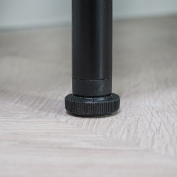 Вешалка напольная "Прихожая 34" "НеШкаф" с 4полками,ш.0,83м,в.2м,гл.0,37м Дер./Черн. ПРНШ 34 Ч *1