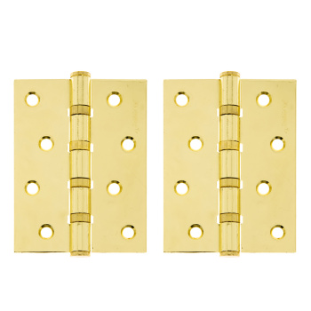 Петля универсальная 100*75*2,5мм ЗОЛОТО G (комплект 2шт.) AVERS *1/6/48