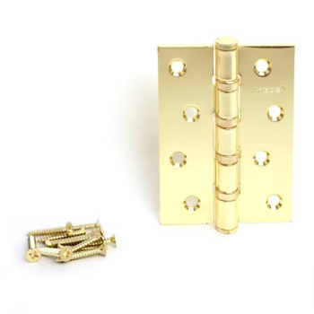 Петля универсальная 100*70*3мм ЗОЛОТО G (комплект 2шт.) АПЕКС *1/5/50