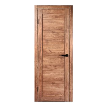 Дверь межкомнатная глухая ЦАРГИ ПВХ COMFORT-1 Дуб Трюфель 3D 600мм BROZEX-WOOD *1