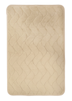 Коврик д/ванной Aquadomer  "Marina" (50см х 80см) Бежевый АМ003  *1/50