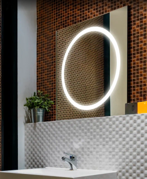 Зеркало МЗ "Меридиан" 700*700  (LED-подсветка) *1/10***