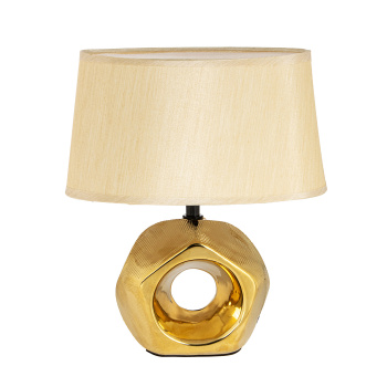 Лампа настольная G32113/1T GD BEG E14 40Вт S=2м2 *1/10