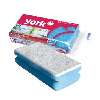 Губка д/уборки санитарная 135х70х43мм арт.030080 ("YORK") *1/30