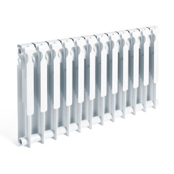 Радиатор алюминиевый 12 секций STI, 500 мм, белый