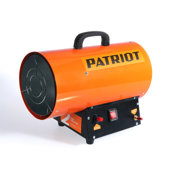 Тепловая пушка газовая PATRIOT GS 12 (12кВт,320м3/ч,,пьезоподжиг,редуктор,шланг) *1