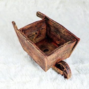 Садовая фигура "Лось с тележкой" 37см  2425305