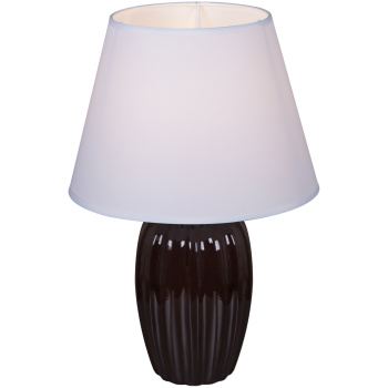 Лампа настольная 98065-0.7-01 Е14 40Вт (керамика+абажур) *1/12