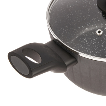 Кастрюля алюм.а/приг. Jarko "Terra" д/ИНДУКЦ.плит 2,5л d20см Стек.кр. JTr-220-11 *1/3