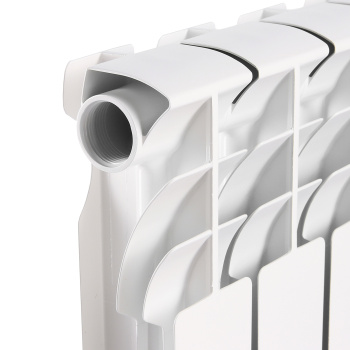 Радиатор биметаллический 10 секций STI, 500 мм, белый Радиатор биметаллический 10 секций STI, 500 мм, белый
