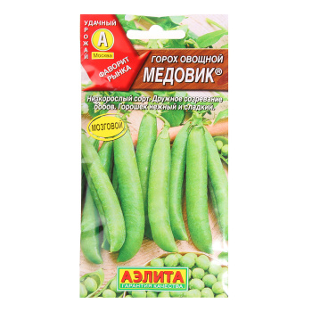 Семена Горох Медовик 10гр Аэлита цв автор *10/500