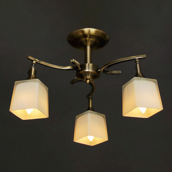 Люстра Verner Lighting N2952/3, 40 Вт,, E27, 3 лампы, античная бронза