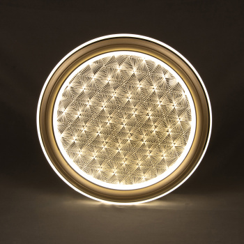 Светильник светодиодный акриловый 400мм 80W 9527A/40W 3 реж., пульт S=20м2 VERNER LIGHTING *1