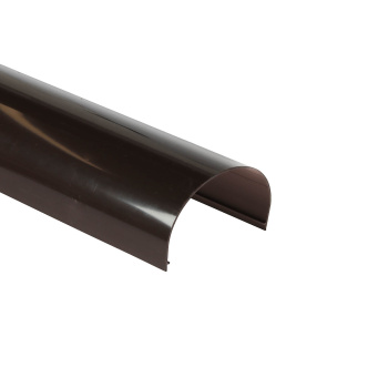 Желоб водосточный 120х3000 мм ТехноНиколь, темно-коричневый Желоб водосточный 120х3000 мм ТехноНиколь, темно-коричневый