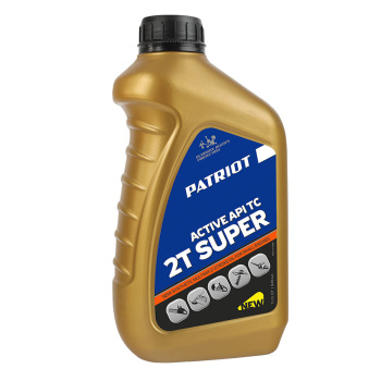 Масло д/2-х тактных двигателей 1л полусинтетическое SUPER ACTIVE 2Т PATRIOT *1/12