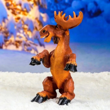 Садовая фигура "Лось с тележкой" 37см  2425305