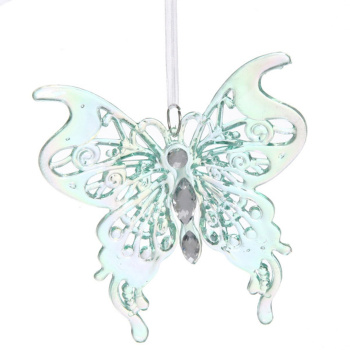 Подвеска "Волшебная бабочка" 10*11 см, Зелёный