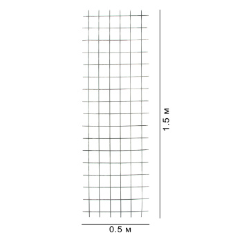 Сетка кладочная 1.5х0.5 м, 50х50 мм, 3.5 мм