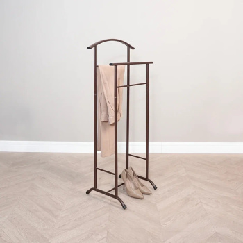 Вешалка напольная с перекладинами "Костюмная" "Стиль 3", шир.0,47м, выс.1,08м Кор. ВНП 300 КОР *1