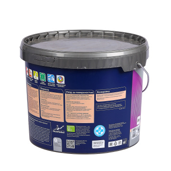 Краска латексная 9 л для стен и потолков DULUX BINDO 3, база BW, глубокоматовая