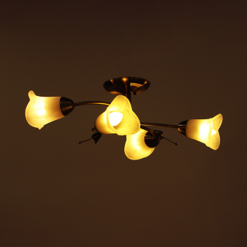 Люстра Verner Lighting А1193/4, 40 Вт, Е14, 4 лампы, античная бронза Люстра Verner Lighting А1193/4, 40 Вт, Е14, 4 лампы, античная бронза