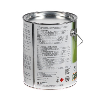 Защитно-декоративное покрытие 2.7 л для древесины АКВАТЕКС 2 в 1, алкидное, белый