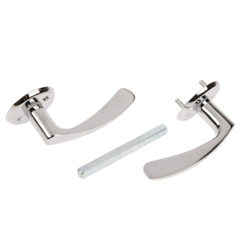 Ручка д/финских дверей ХРОМ 019 СР Фабрика Замков *1/5/60