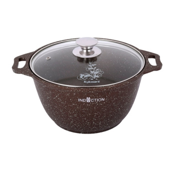 Кастрюля алюм. литая а/приг. Kukmara "Marble Induction" Мрам.коф. 3,0л Ст.кр. кмки32а *1/3 Кастрюля алюм. литая а/приг. Kukmara "Marble Induction" Мрам.коф. 3,0л Ст.кр. кмки32а *1/3