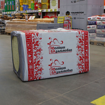 Утеплитель ИЗБА Стандарт-50, 50 мм, 12 плит, 7.2 м²