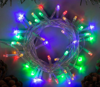 Гирлянда «Нить» Luazon Lighting, 5 м, 8 режимов, мульти, 50 LED, IP20, 220 В Гирлянда «Нить» Luazon Lighting, 5 м, 8 режимов, мульти, 50 LED, IP20, 220 В