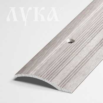 Порог-стык разноуровневый 40х900 мм Лука ПР 02, ясень белый