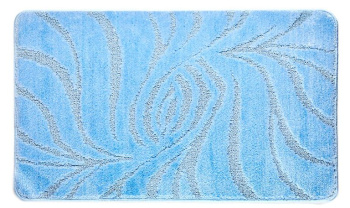 Коврик д/ванной Bombini "Classic" (50см х 80см) Св.-голубой CLT 201816 *1/40