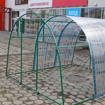 Каркас теплицы Агроном, 6х3х2 м, профиль 20х20 мм, шаг дуги 1 м