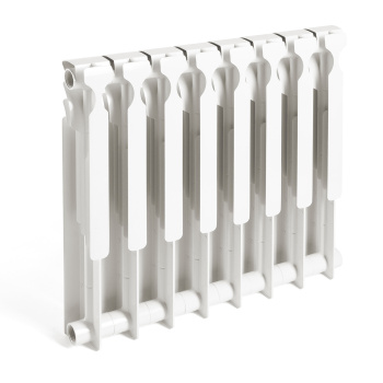 Радиатор биметаллический 8 секций STI, 500 мм, белый Радиатор биметаллический 8 секций STI, 500 мм, белый